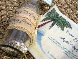 Message in a Bottle Wedding Invitations 02