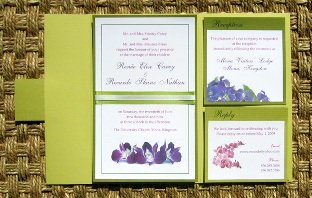 Green Wedding Invitations 06